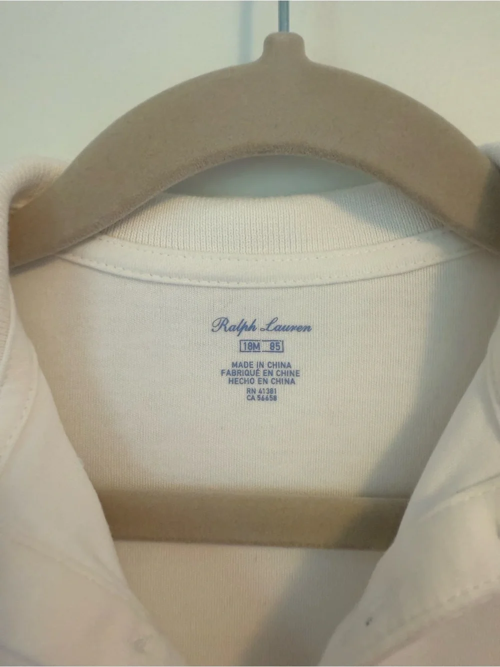 Ralph Lauren White Polo Dress with Pink, Blue & Lavender Pony Embroidery